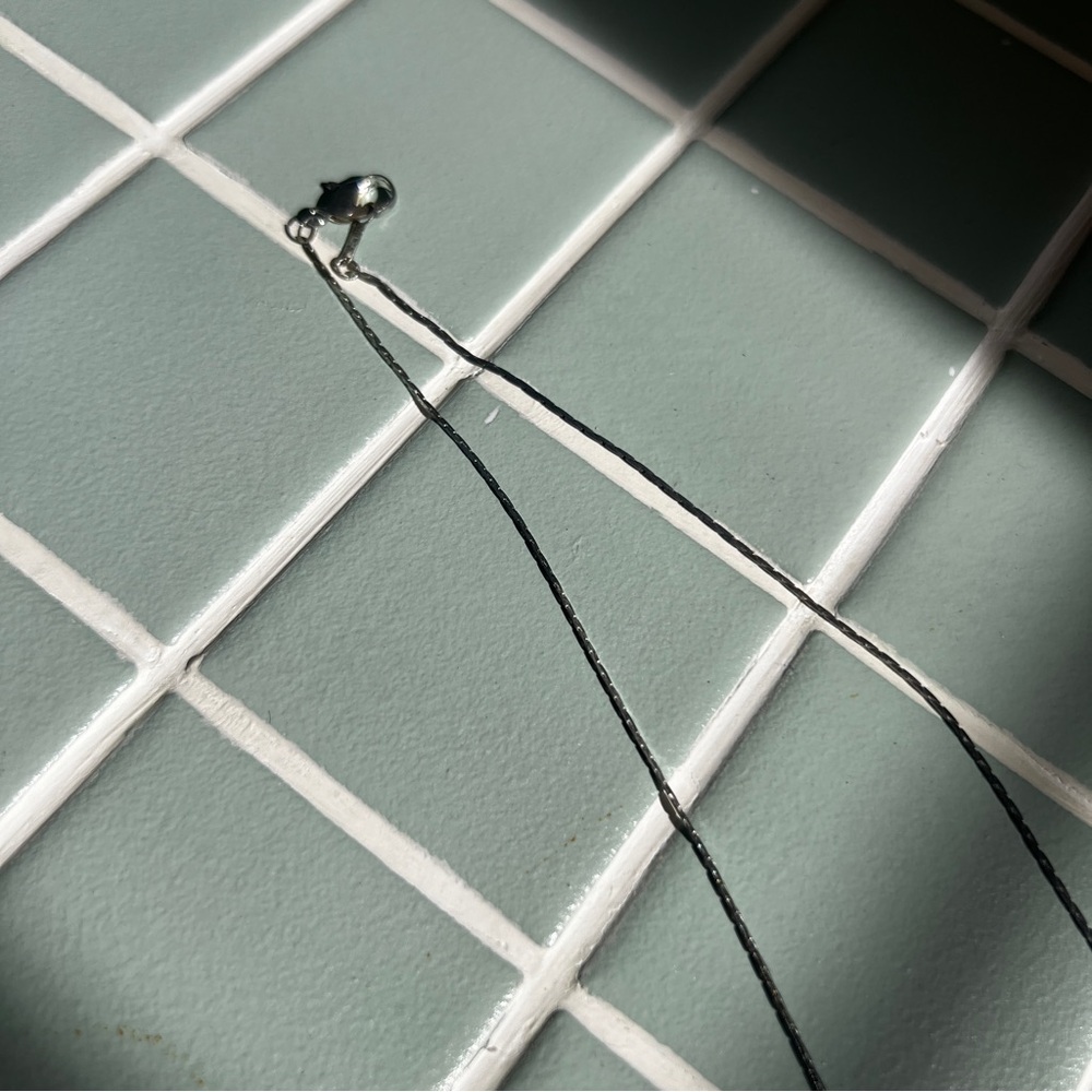 2 Fish & A Rose Silver Necklace - Picture 6 of 9